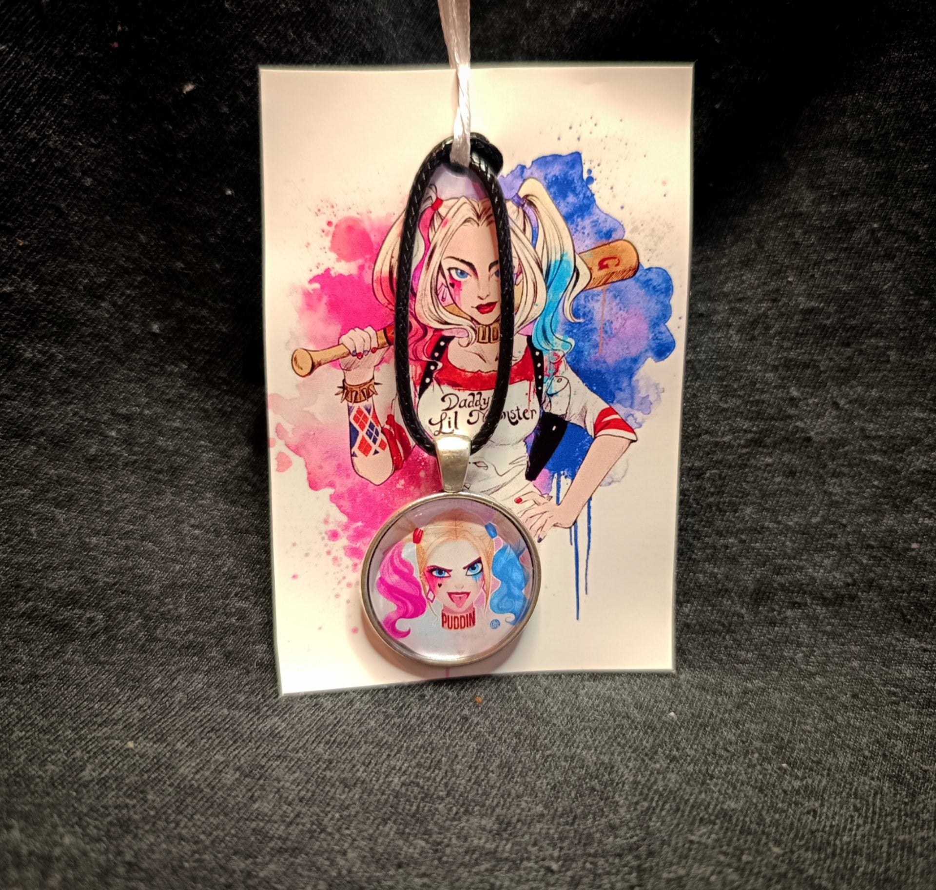 Harley Quinn nyaklánc